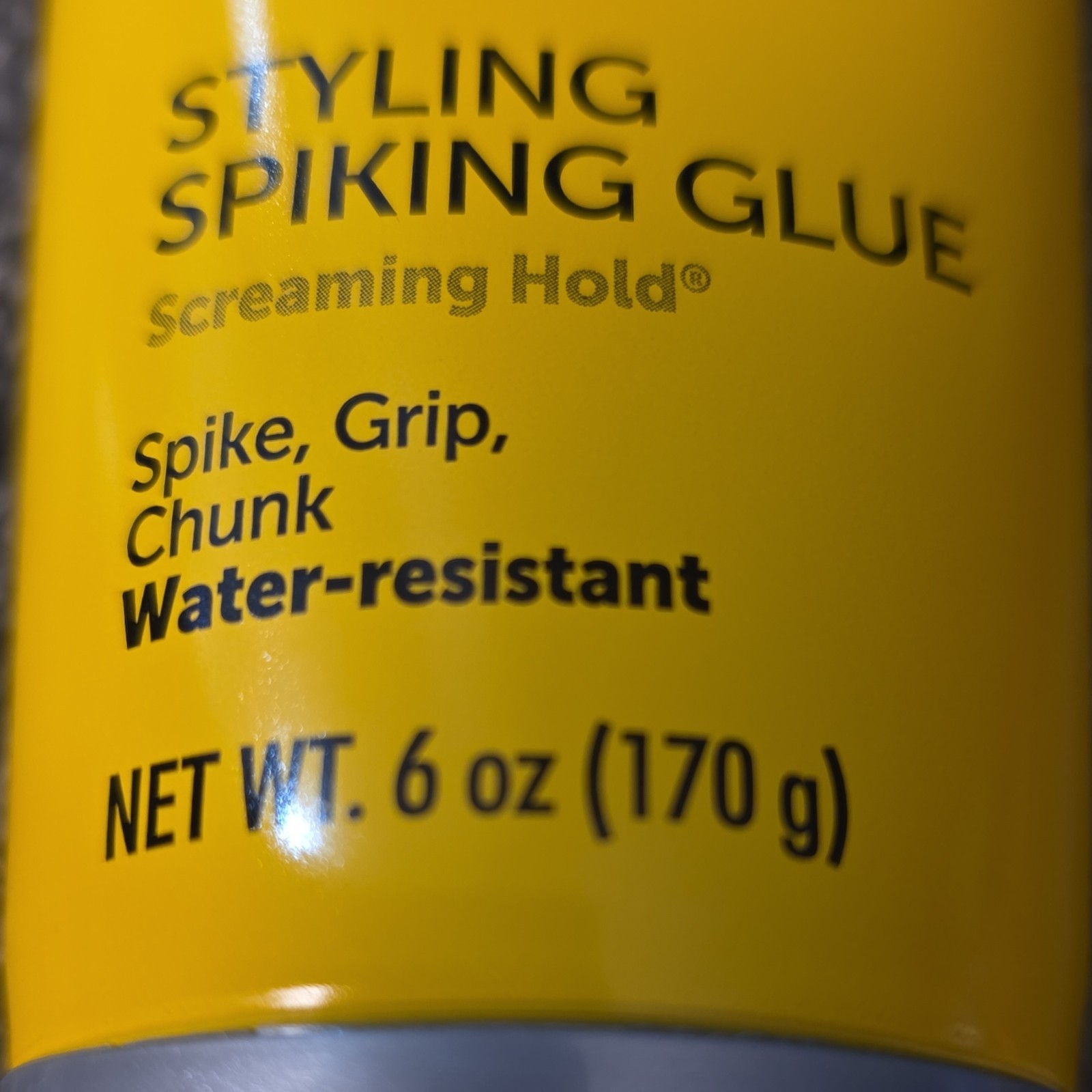 got2b glued Spiking Glue Styling Gel, Water-Resistant Screaming Hold 6 oz