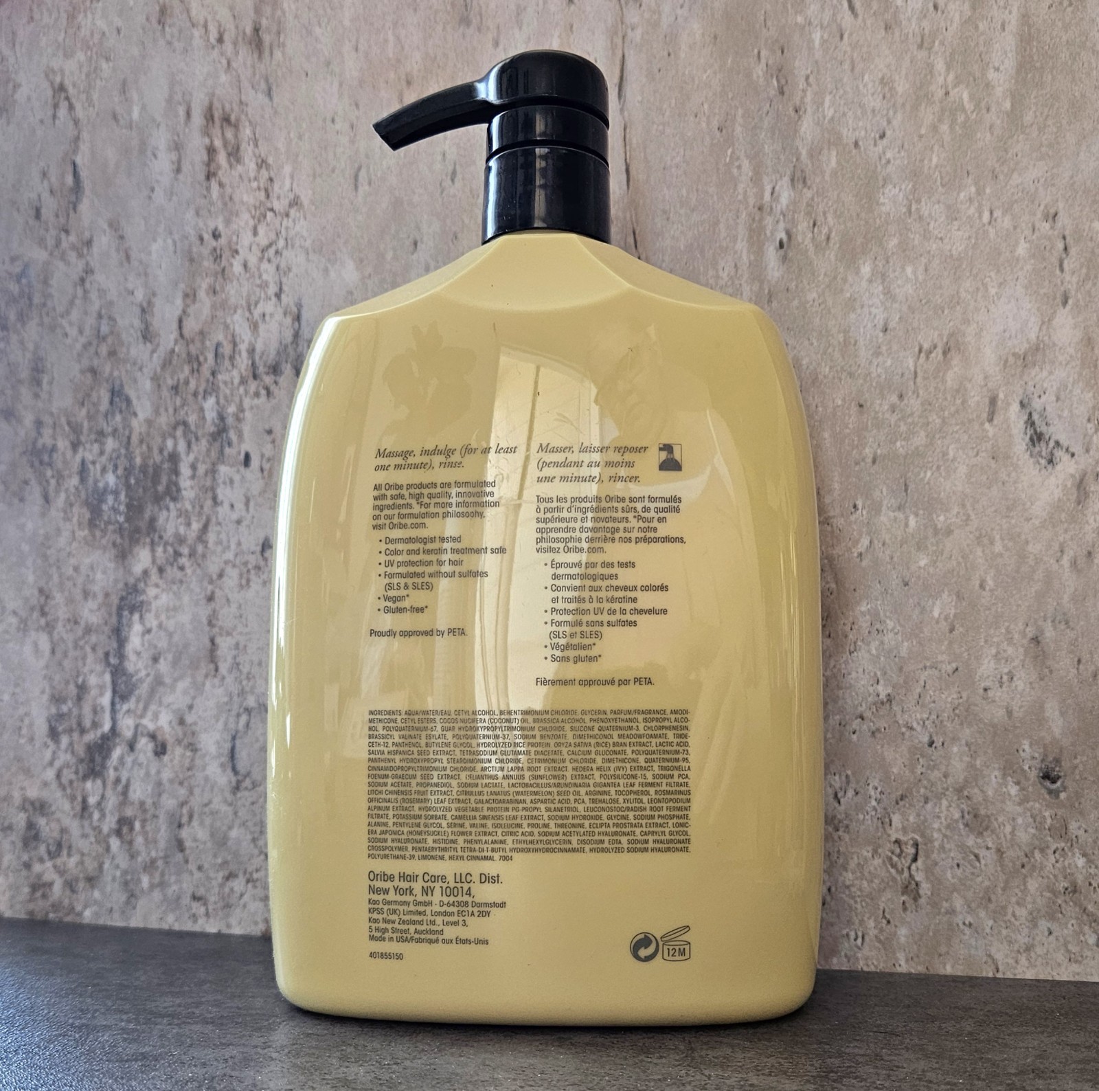 Oribe HAIR ALCHEMY Resilience Conditioner 33.8 fl oz 1L With Pump NIB!