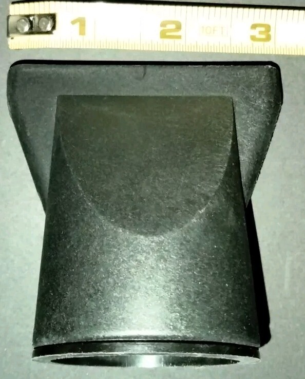 Unbranded Universal Fit Hair Dryer Nozzle Black 3″ Wide 1 1/2″ Opening New
