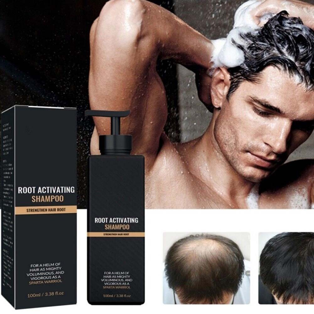 2-4X Hair Growth Shampoo Hair Regrowth Anti-Hair Loss Shampoo For Adult US STOCK