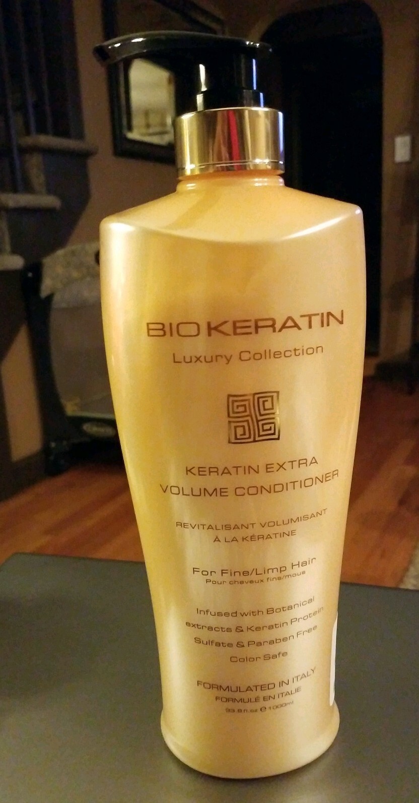Vered Bio Keratin Extra Volume Conditioner Luxury Collection JUMBO 33.8 Oz RARE!