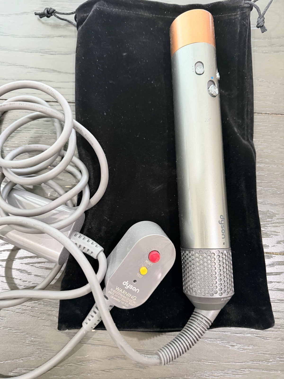 Dyson Airwrap Wand Tool Unit HS05 Copper Wand Only Tested Works
