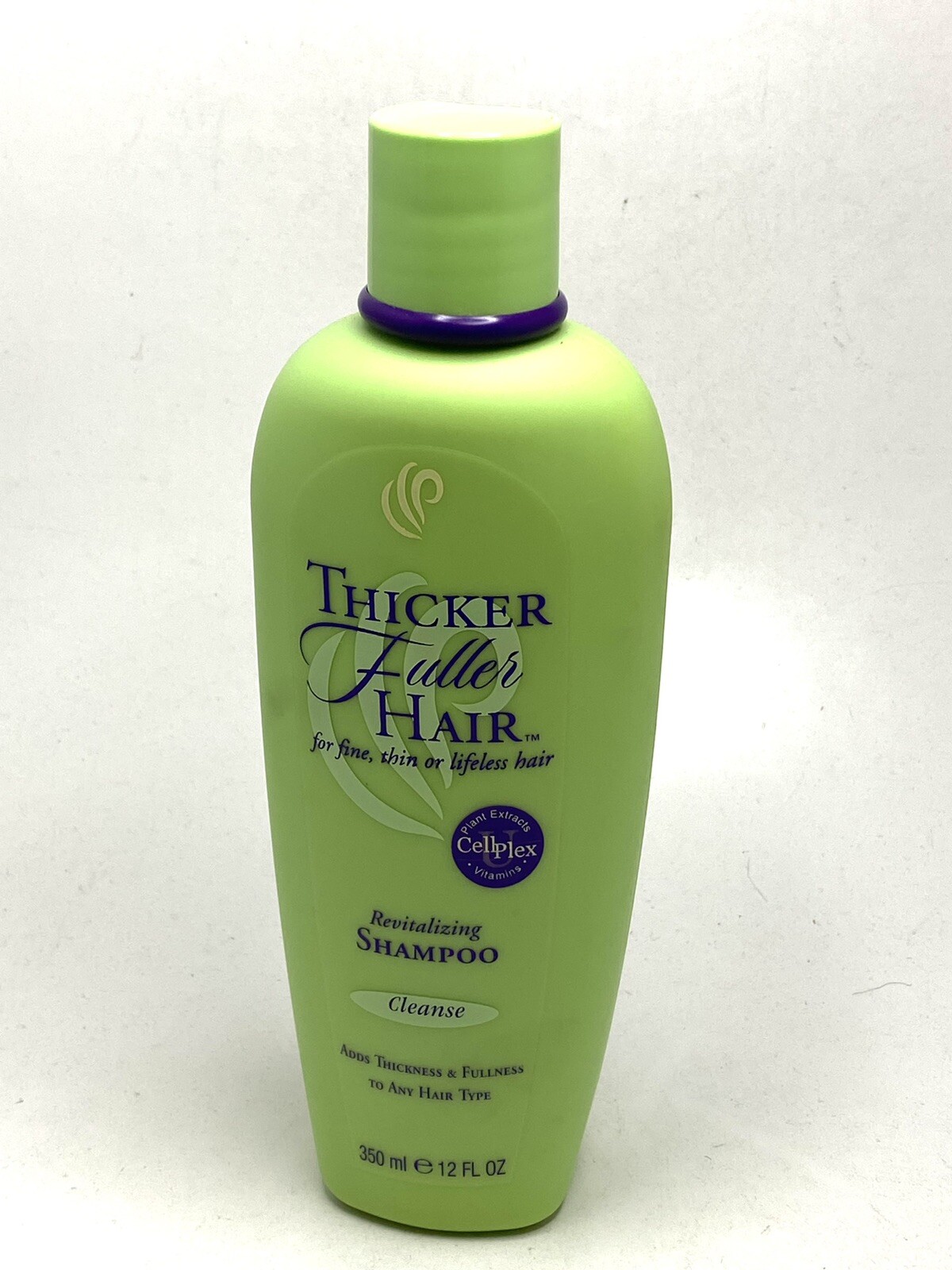 Thicker Fuller Hair Cell U Plex 12 Fl.oz Revitalizing Shampoo To Any Hair Type
