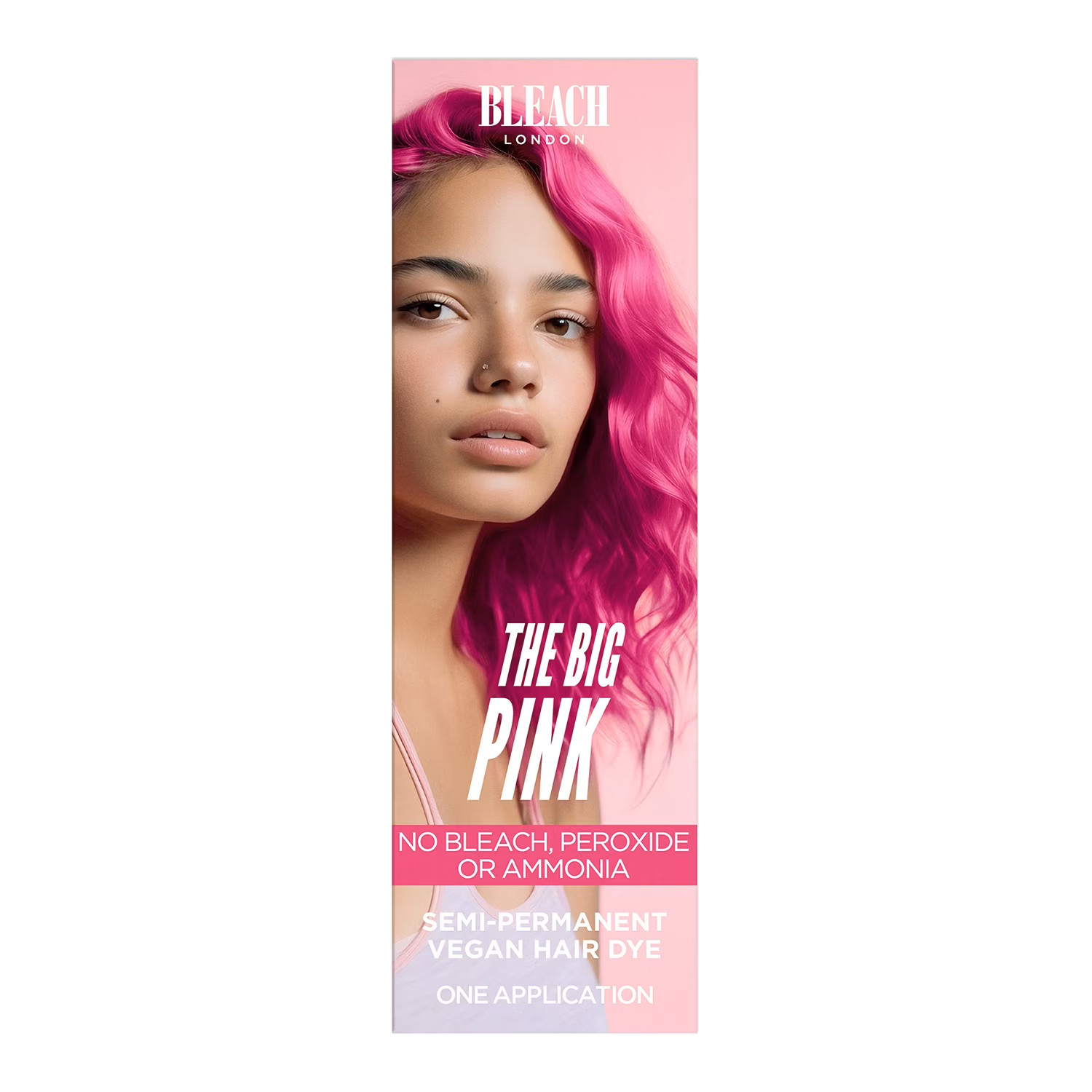 Lot of 6 Bleach London Semi Permanent Hair Color Dye The Big Pink 5.07oz NEW