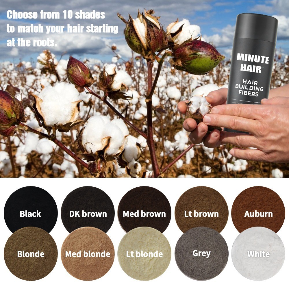 Minute Hair Fibers Shaker Bottle | Top Quality Hair Building Fibre | 27.5 Grams