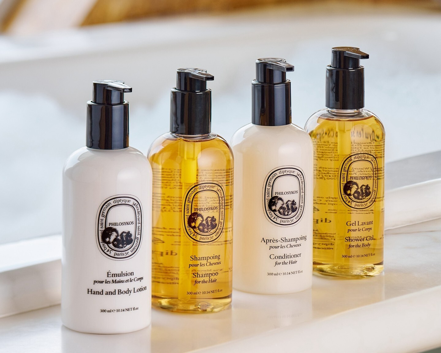 Diptyque Philosykos Shampoo and Conditioner Set Ritz Carlton 300ml New 2024 Ital