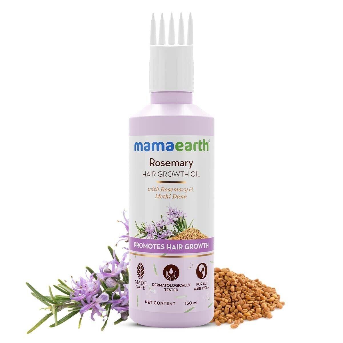 Mamaearth Rosemary Hair Growth Oil with Rosemary & Methi Dana | 150 ML