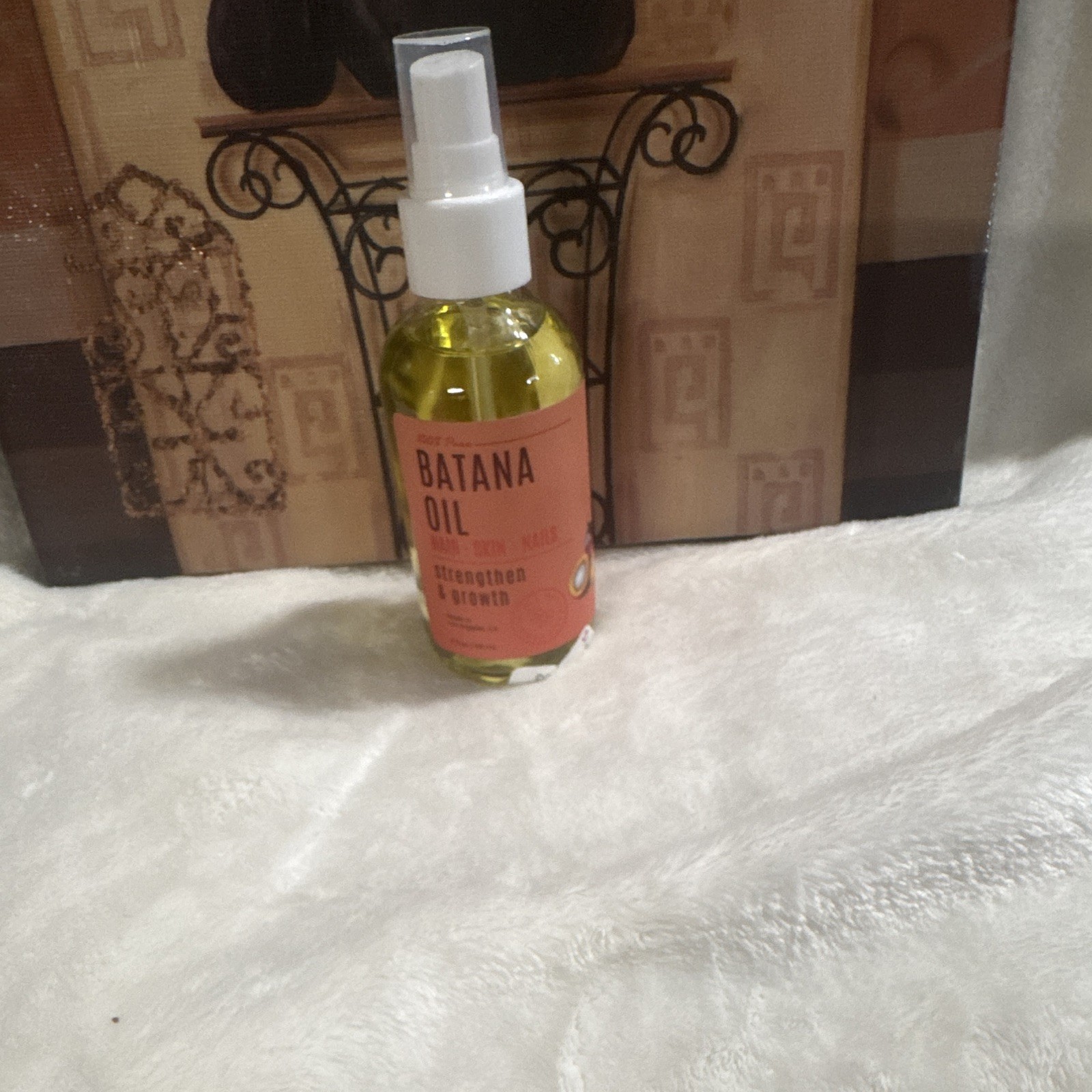Batana Oil Hair Oil Spray Bottle Treatment Strengthens & Hair Growth