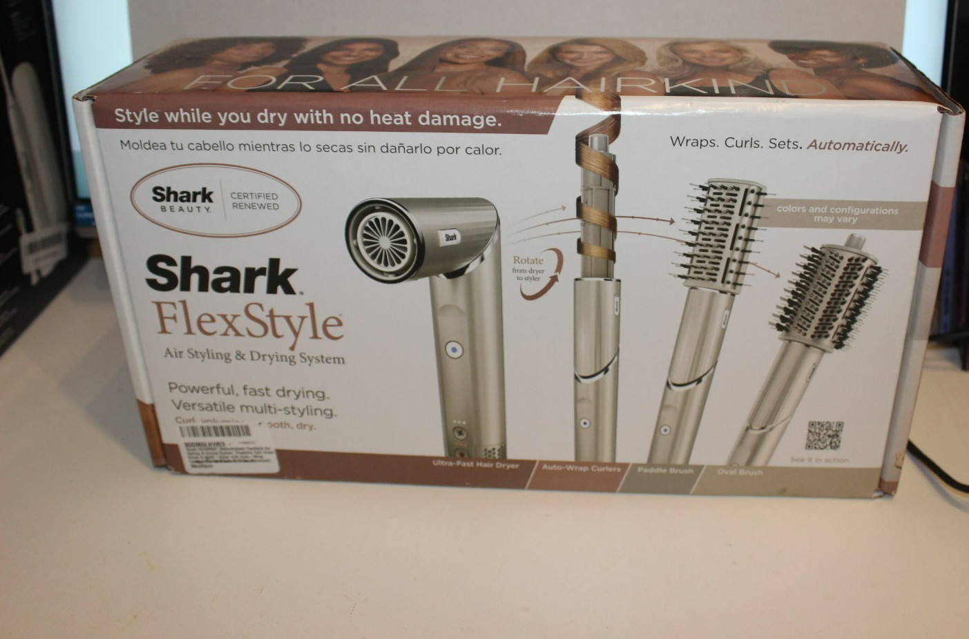 Shark Flexstyle air styling drying system hd430REF New Refurbished free ship!