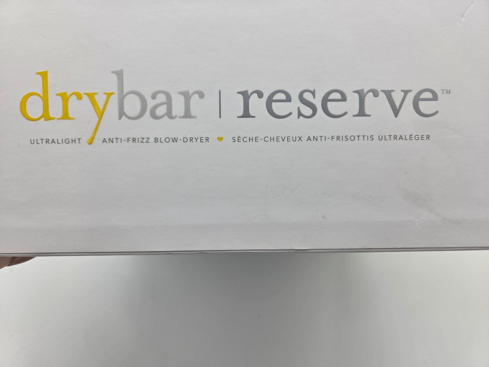 Drybar Reserve Ultralight Anti-Frizz Blow-Dryer – Sleek White