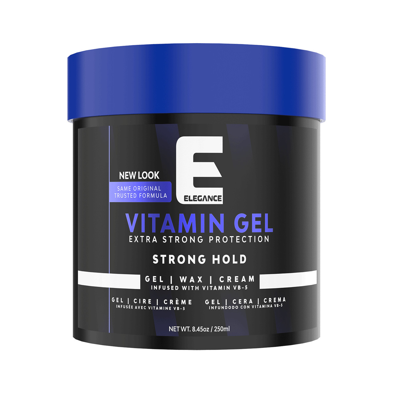 ELEGANCE SUPER STRONG HOLD STYLING GEL 8OZ/250ML VENUS, MOON, EARth, VITAMIN