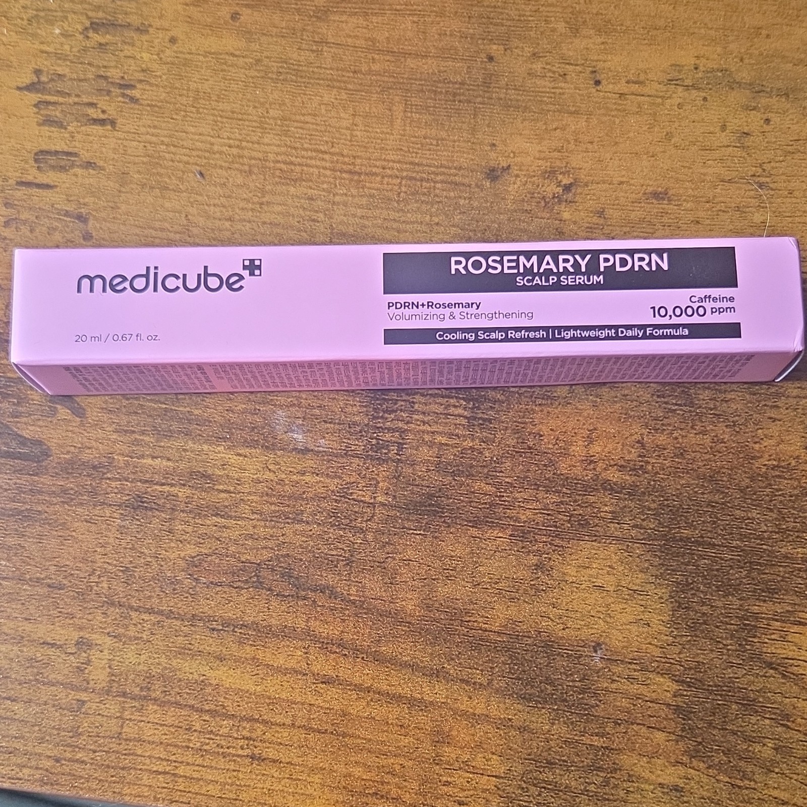 medicube Rosemary PDRN Scalp Serum 20ml Volumizing Cooling Rosemary + Caffeine