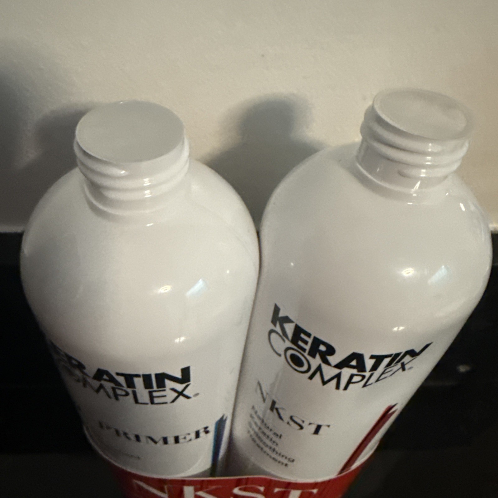 Keratin Complex KC Primer Shampoo + NKST Keratin Smoothing Treatment Set 16 oz