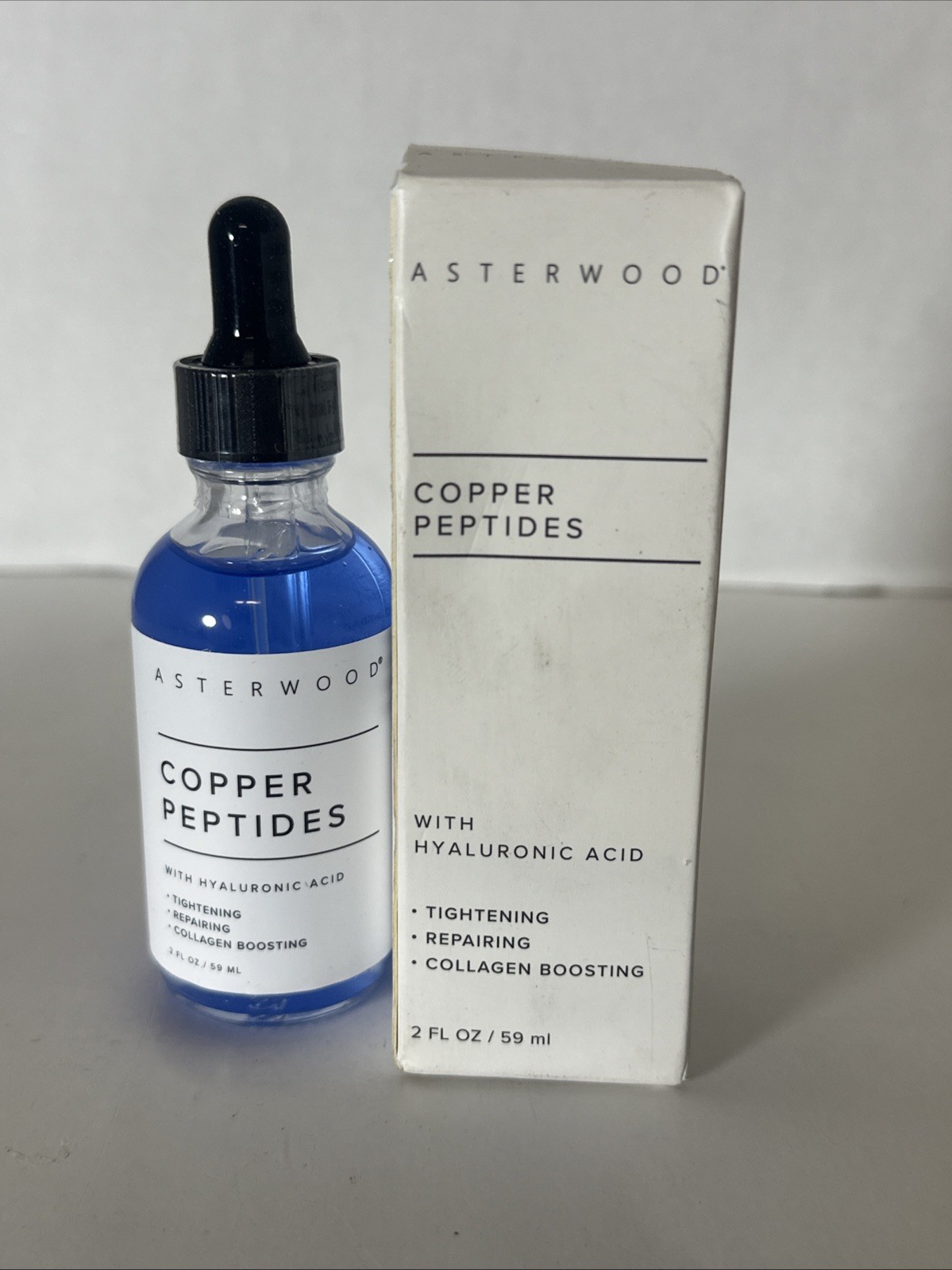 Asterwood Copper Peptides Serum for Face 2 Fl Oz Exp: 10/2027