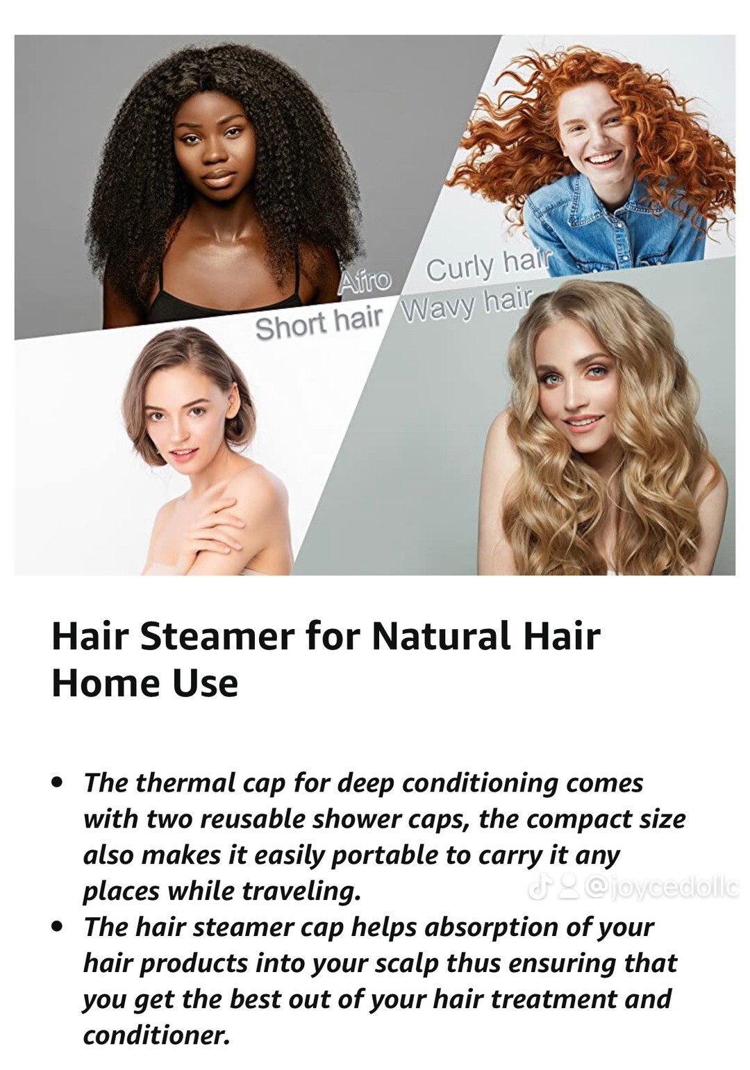 Weilaiya High Gloss Hair Mask 450mL ea+Electric Heating Cap+US SELLER