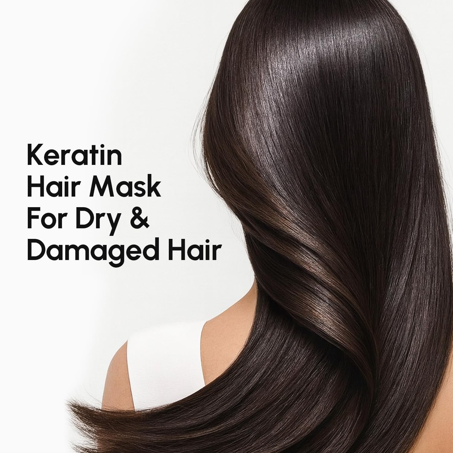 Deep Conditioning Hair Mask for Damaged 10 Fl Oz (Pack of 1), White