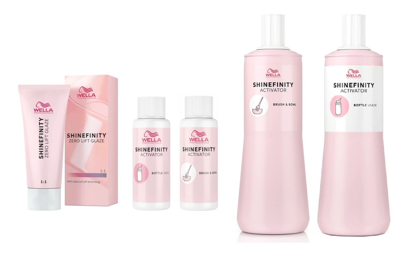Wella Shinefinity Zero Lift Glaze Demi-Permanent Hair Color, 2 oz (CHOOSE COLOR)
