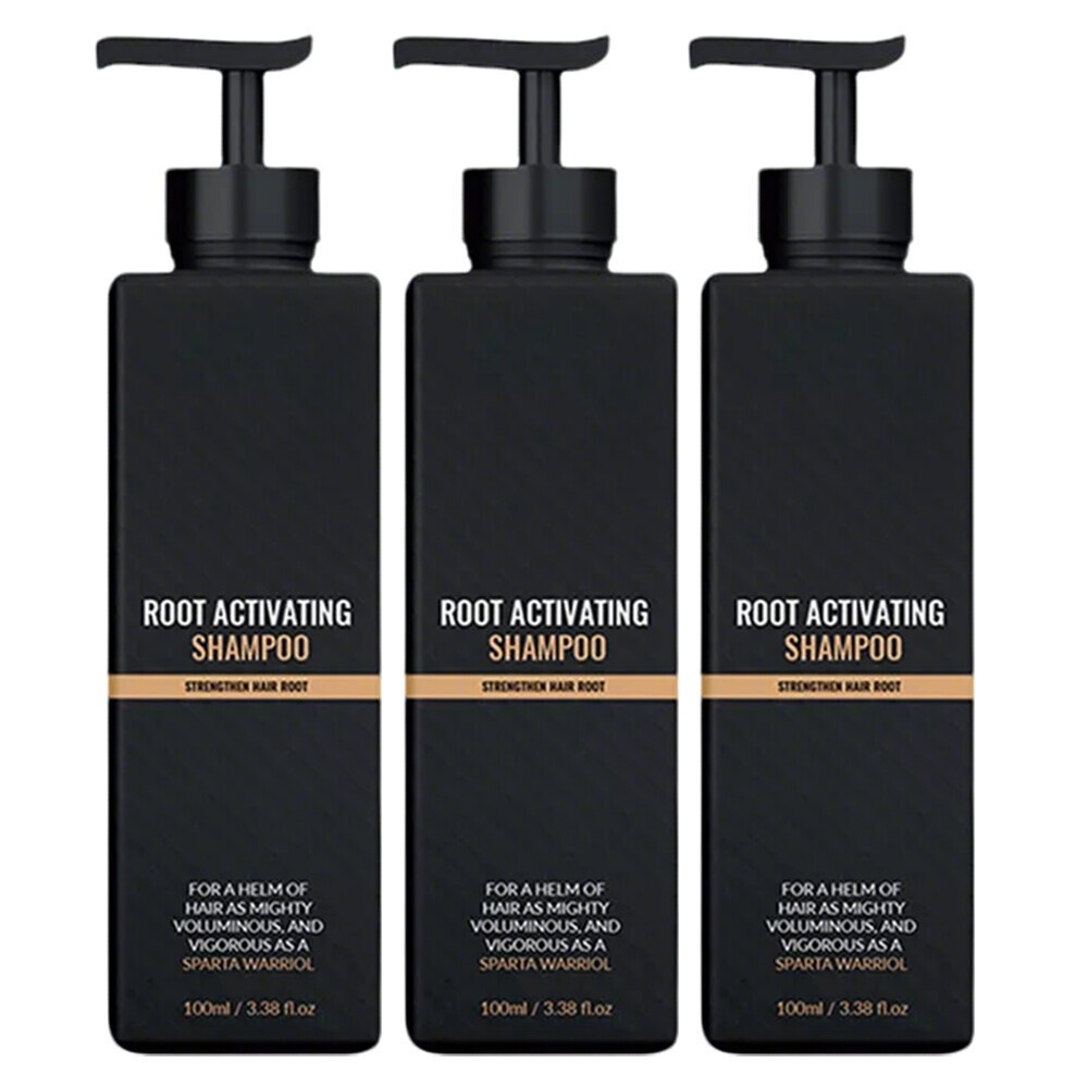 3PCS Root Activator Shampoo, Hair Loss Shampoo,Shampoo Root Activator
