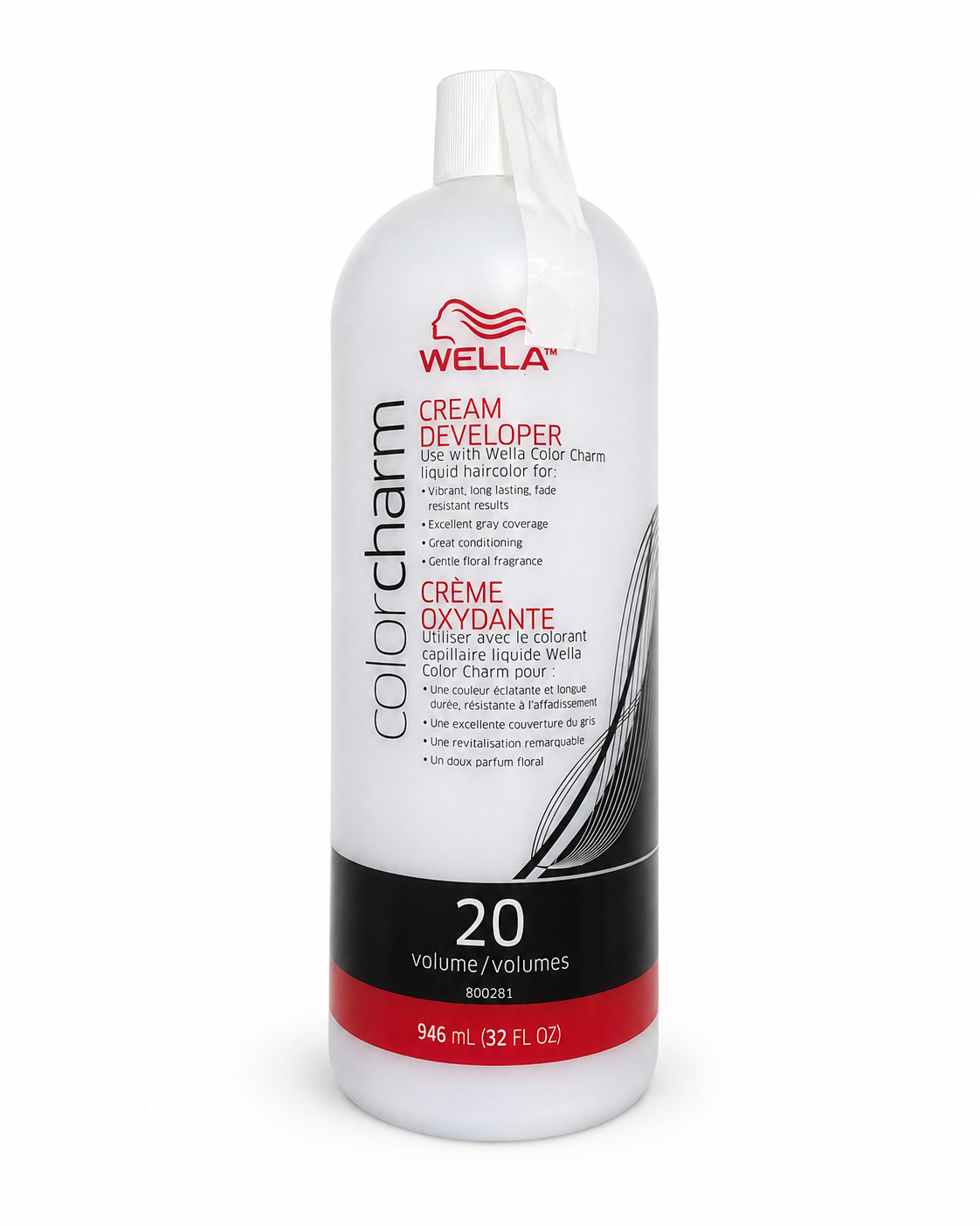 Wella Color Charm Cream Developer 20 Volume 32 oz Salon Professional NEW