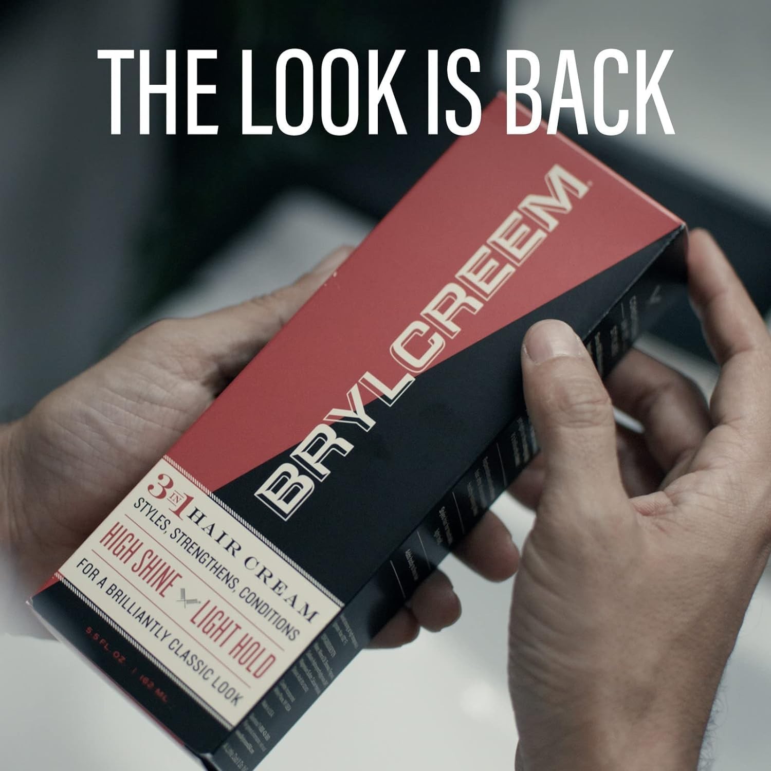 Brylcreem 3 in 1 High Shine Hair Cream 5.5 oz Mens Light Hold Grooming Lotion