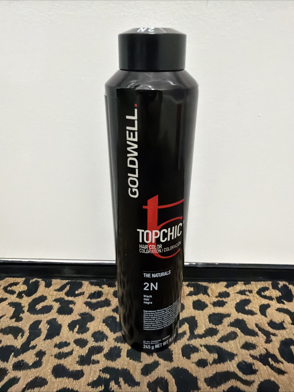 Goldwell Topchic 2N Black Hair Color 8.6 oz