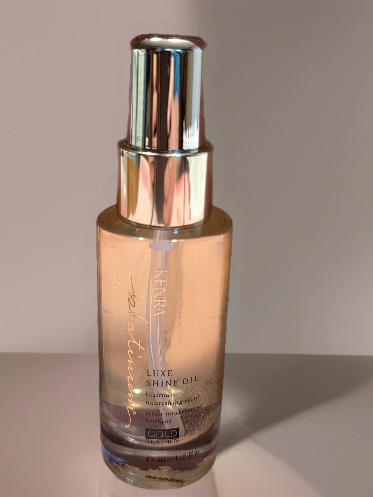 Kenra Professional Gold Luxe Shine Oil Elixir – 1.5 oz