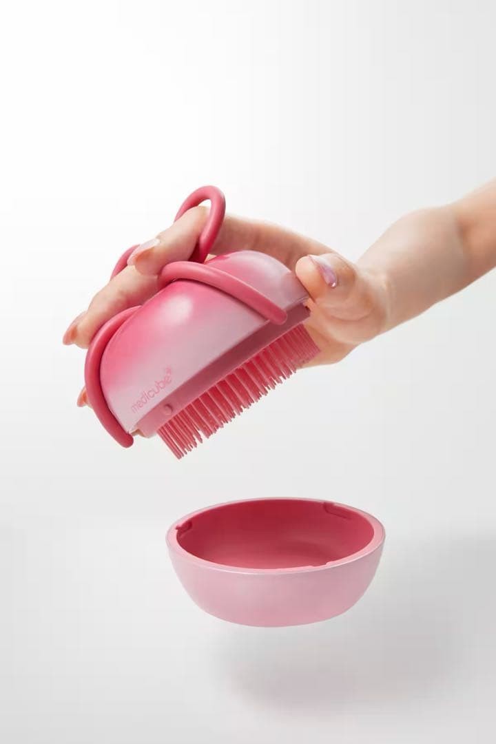 medicube x FOREVER CHERRY Ribbon Cherry Hair Brush RED Limited Edition