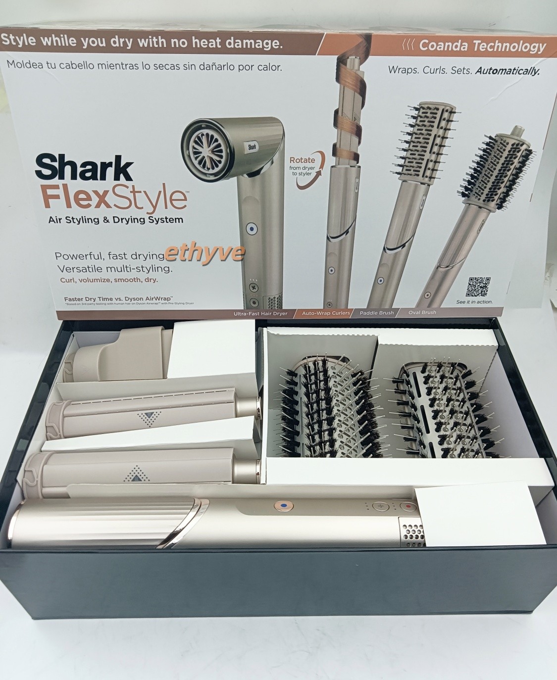 NEW Shark Flex Style Air Drying & Styling System HD430 120V US