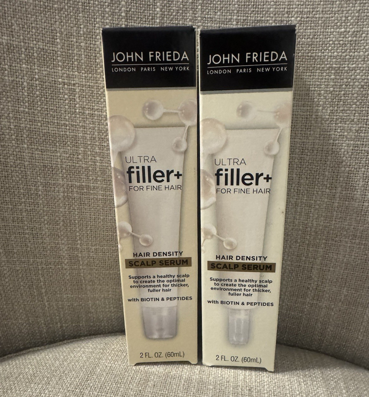 John Frieda Ultra Filler+ Hair Density Scalp Serum Fine Hair Thickening 2oz