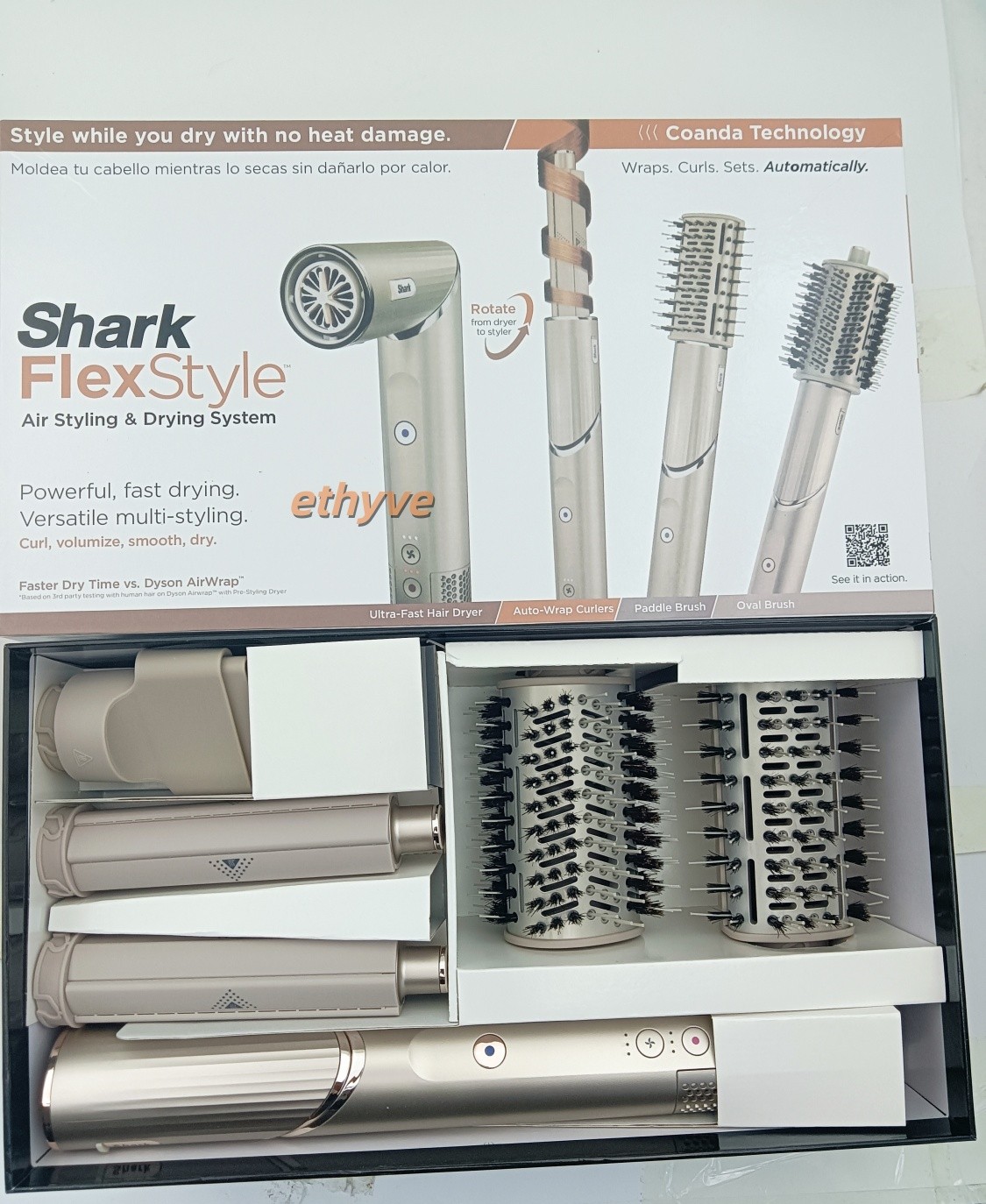 NEW Shark Flex Style Air Drying & Styling System HD430 120V US