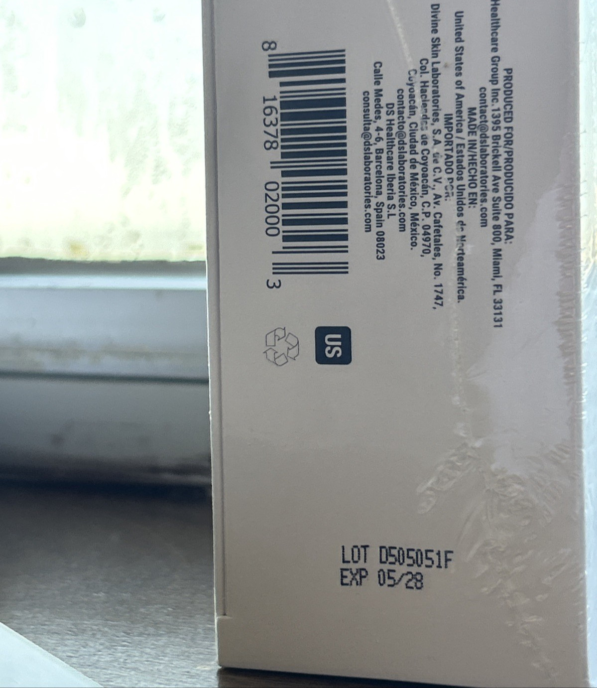 DS Labs Spectral Men’s Dnc-N-Hair Density Serum, 60mL (3 Pack) SEALED Exp 05/28