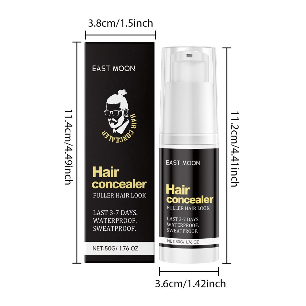 1~5x Hairfillup Hair Concealer Black 50g Enhance Hairline Powder For Women Men