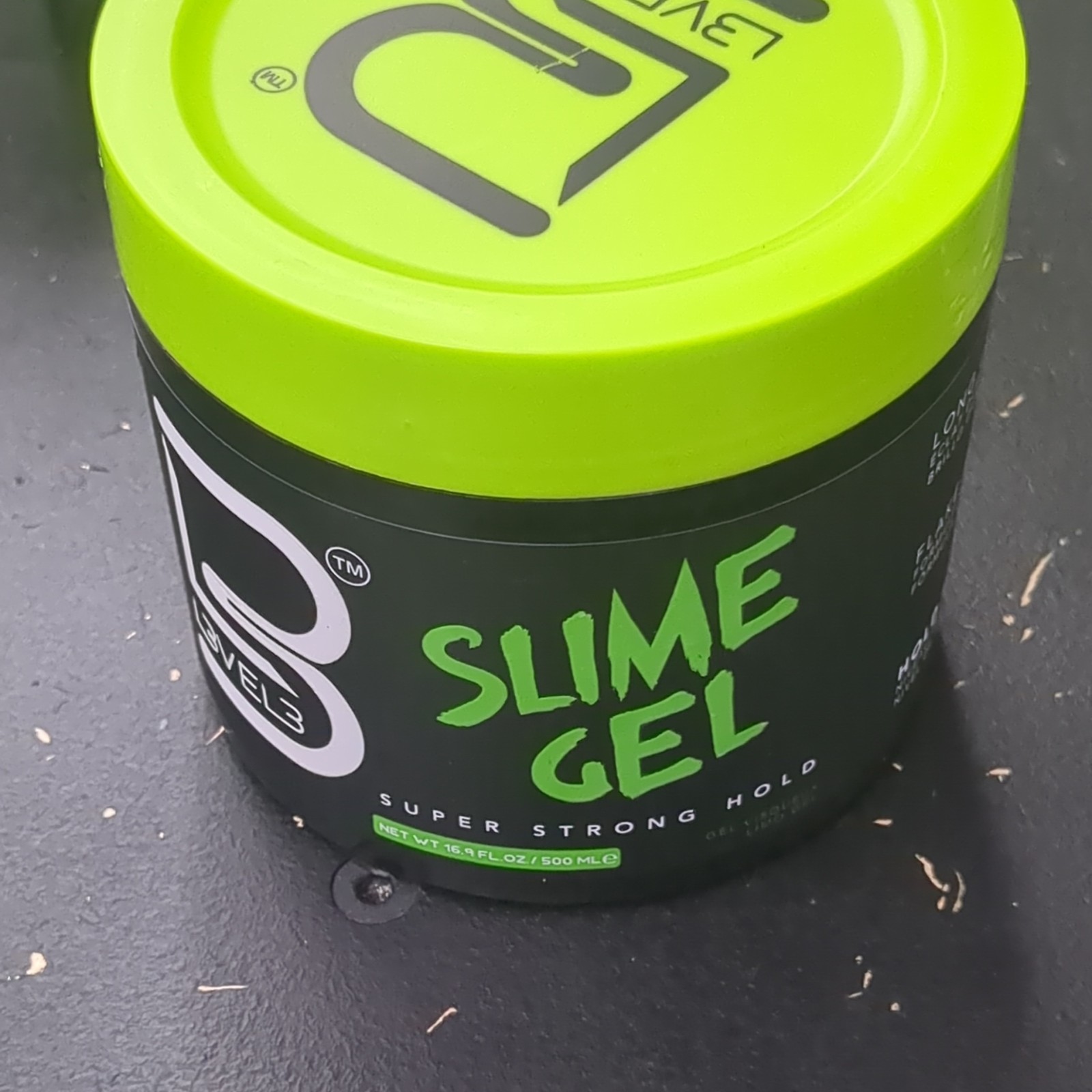 L3VEL3 Slime Hair Gel 250ml Strong Hold Wet Look Styling Gel High Shine