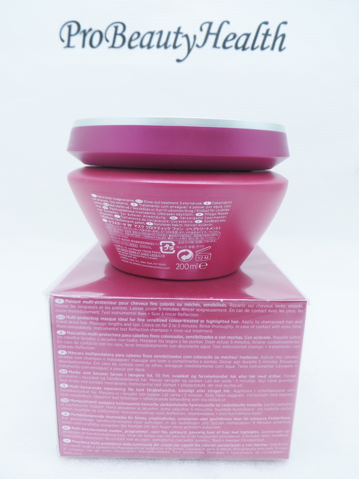 KERASTASE REFLECTION CHROMATIQUE Protecting Masque 6.8 oz fine hair