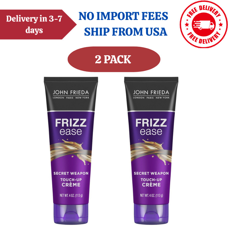 2 PACK John Frieda Frizz Ease Secret Weapon Touch-Up Creme, 4 OZ