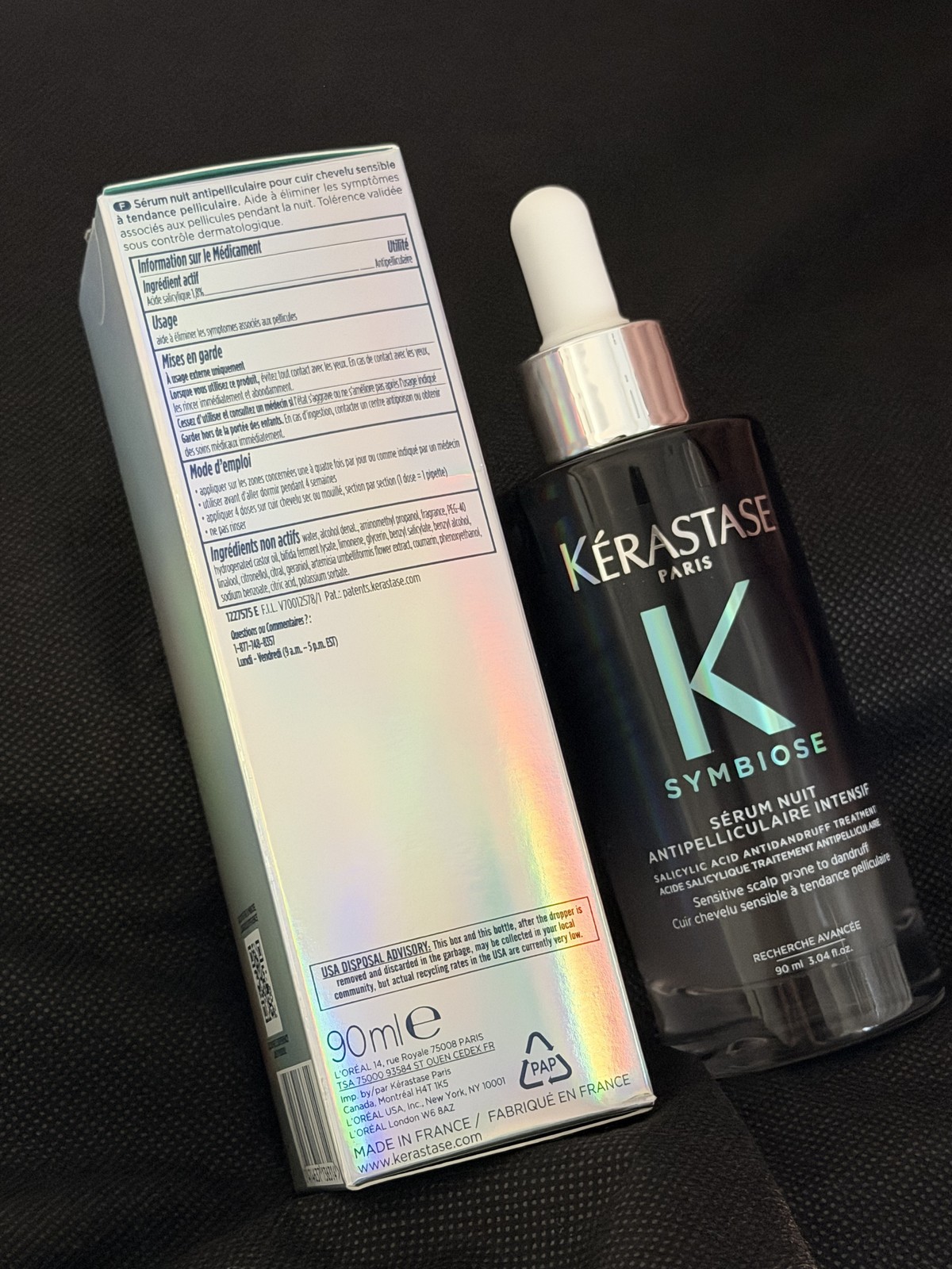 Kerastase Symbiose Intensive Anti-Dandruff Cellular Night Serum 90ml Deep clean