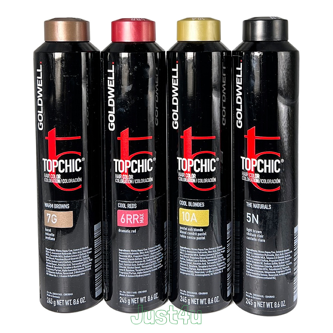 Goldwell Topchic Permanent Hair Color Top Chic 8.6 oz Can CHOOSE YOURS.
