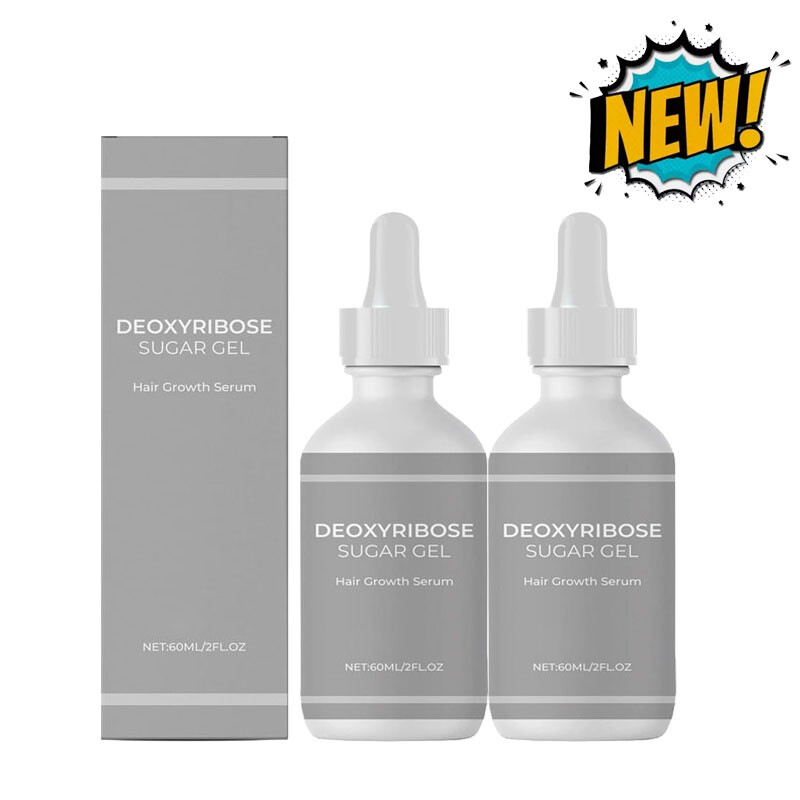 1-5 Pcs Deoxyribose Sugar Jelly Hair Growth, Deoxyribose Serum for Hair Loss 60m