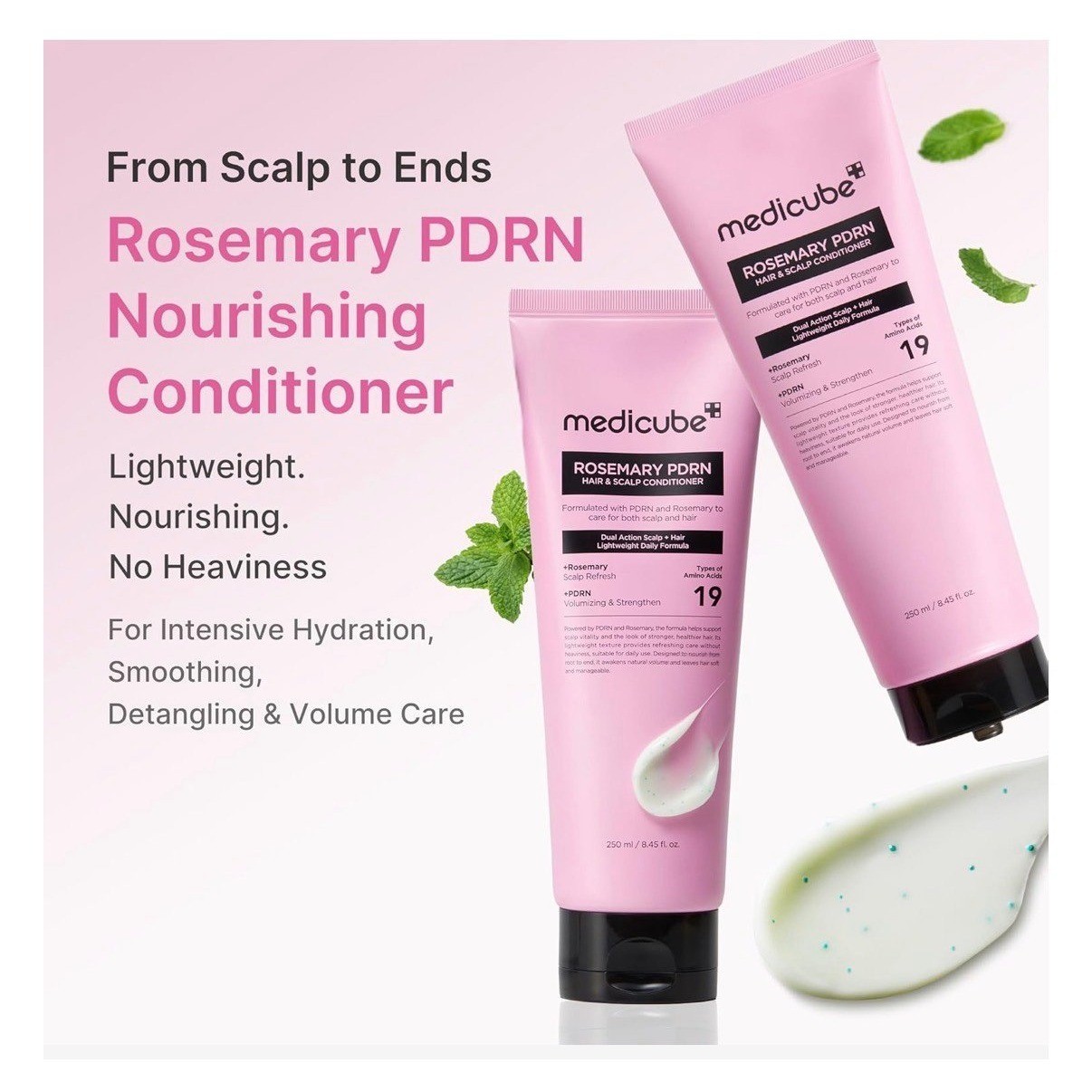 Medicube PDRN Hair Bundle – Shampoo, Conditioner, Scalp Serum – NEW