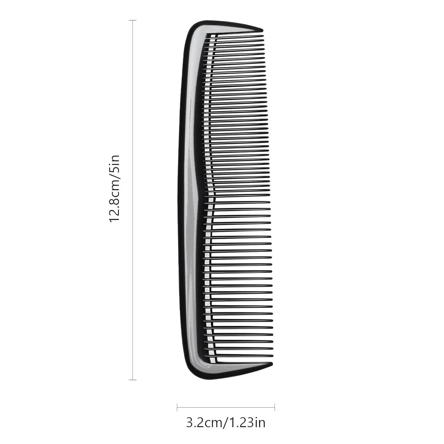 12 Pack 5″Pocket Hair Comb Beard & Mustache Combs for Men’s Hair Beard Mustache
