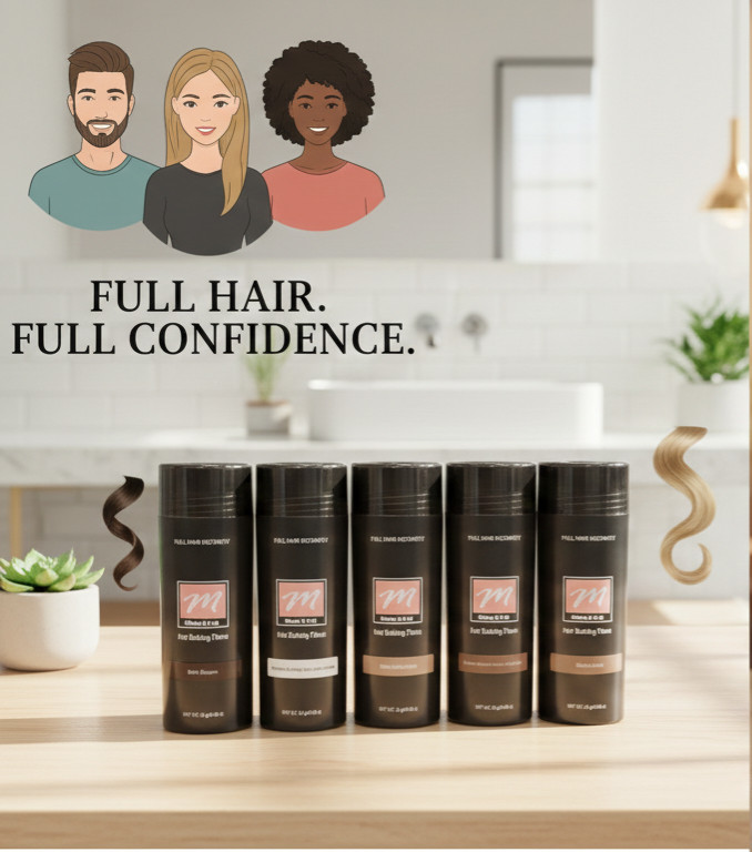 PREMIUM MakeitFull Hair Building Fibers All Colors – 0.97oz BEST I EVER TRIED