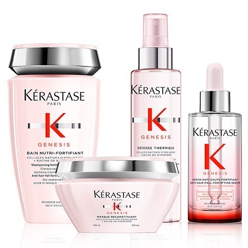 KÉRASTASE GENESIS PACK, SHAMPOO 250ML, MASQUE 200ML, THEMIQUE 150ML +SERUM 90ML