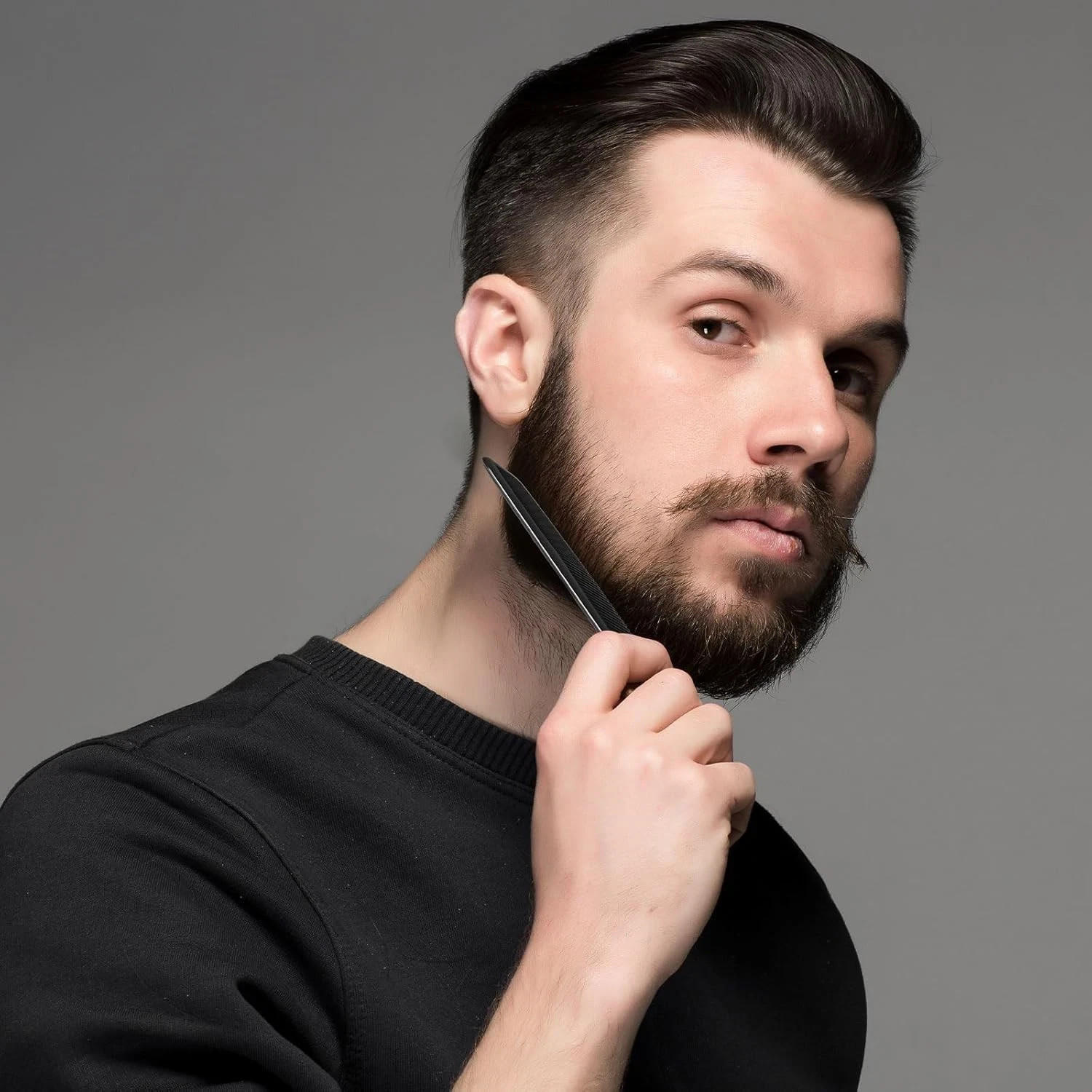 12 Pack 5″Pocket Hair Comb Beard & Mustache Combs for Men’s Hair Beard Mustache