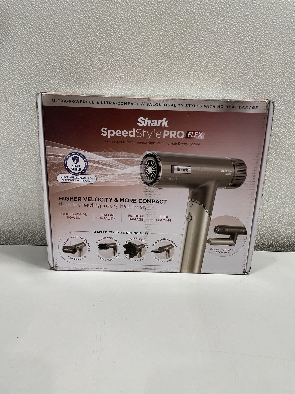 Shark Speed Style Pro Flex High Velocity Hair Dryer System, HD542