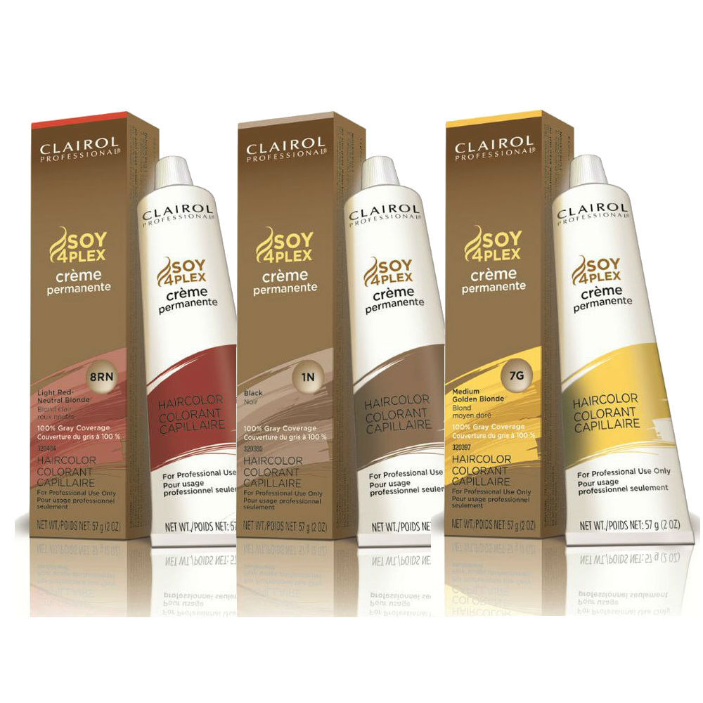 Clairol Soy 4PLEX Permanent Hair Color Crème 2 oz – Pick Your Color