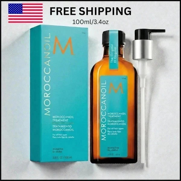 Moroccanoil Treatment, Original (For All Hair Types) 100ml/3.4oz US!!!