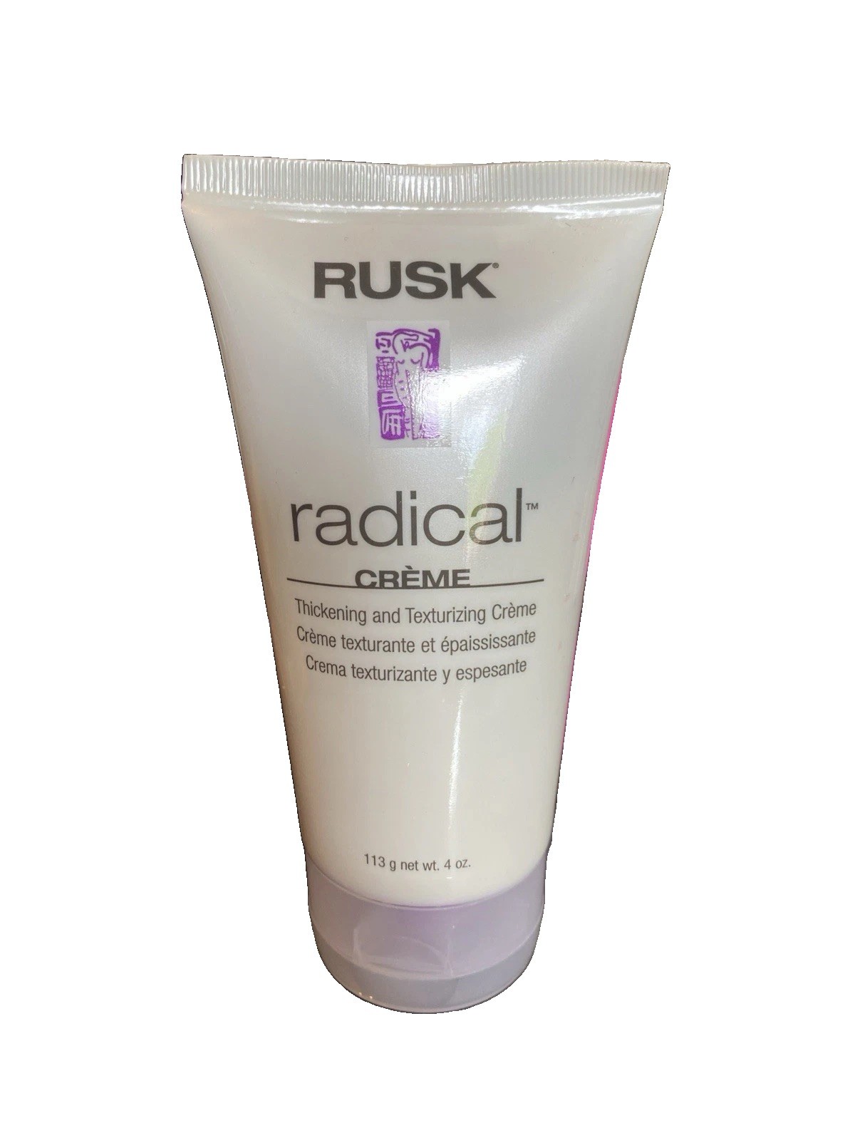 Rusk Radical Creme New 4oz Thickening & Texture All Hair Types