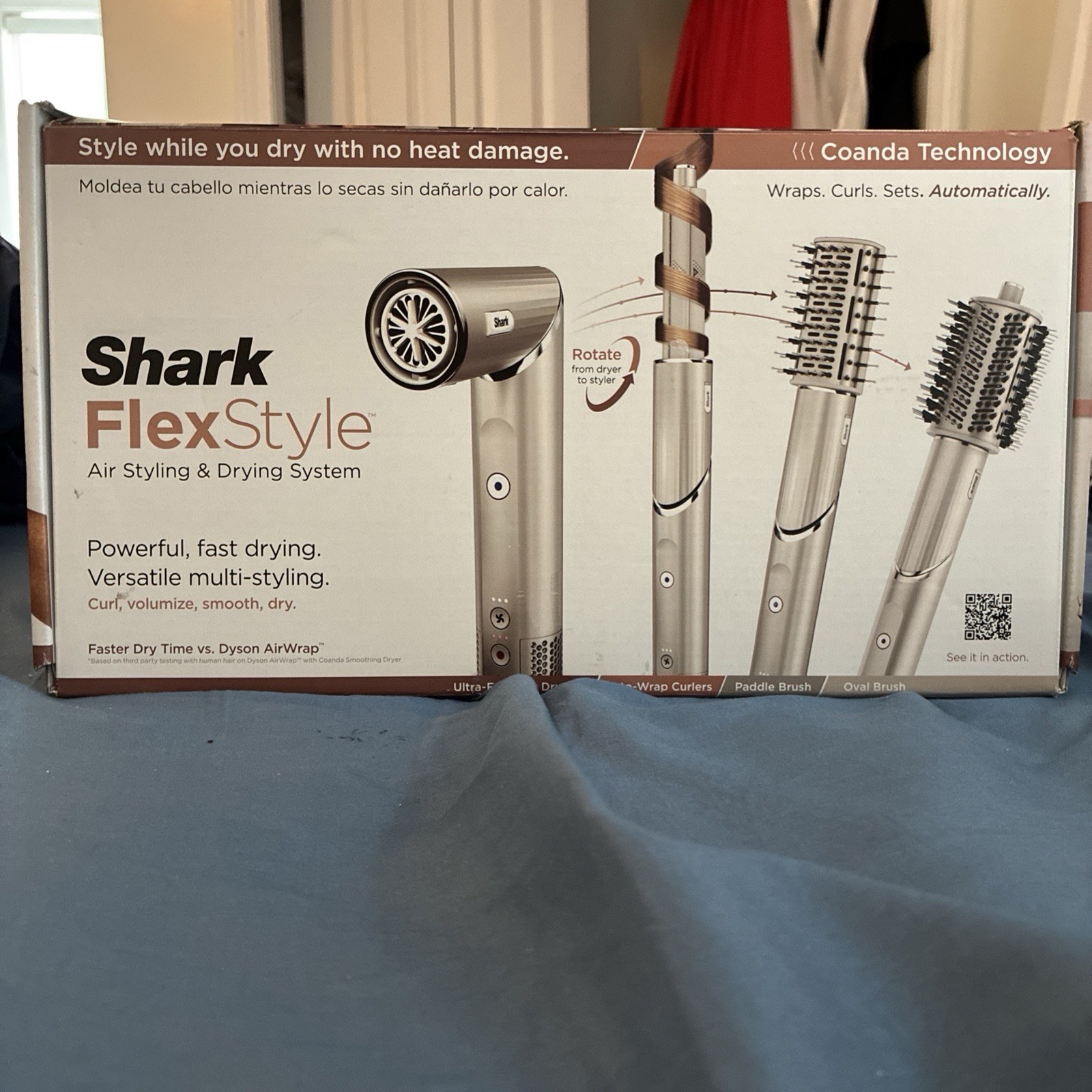 Shark HD430REF FlexStyle Hair Dryer Styler with Air Styling Drying System