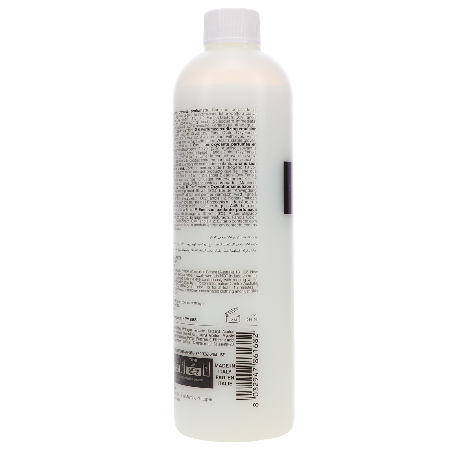 FANOLA PERFUMED HYDROGEN PEROXIDE 3% 10 VOL. 10.14 OZ ~ NEW ~ FREE SHIPPING