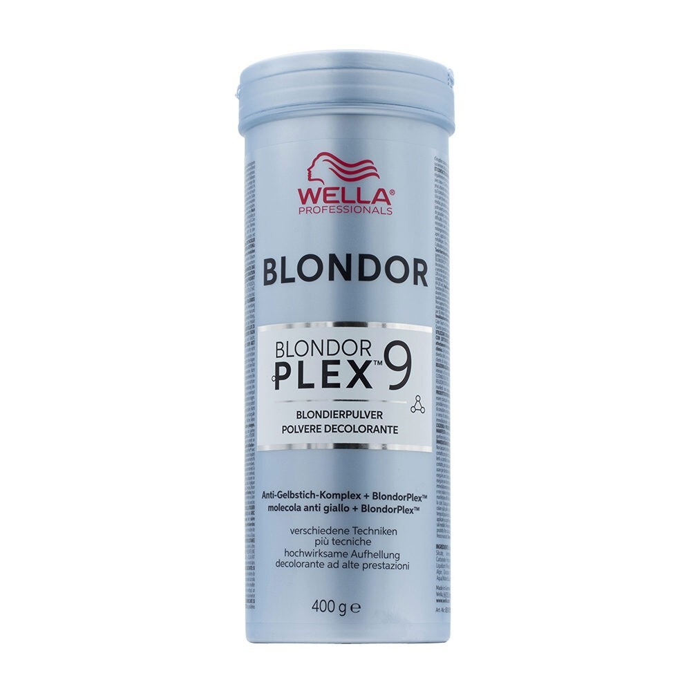 Wella Blondor Plex9 Multi Blond Powder Lightener, 14.1 oz